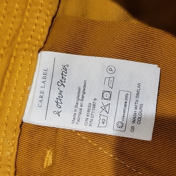 ❤️ & OTHER STORIES LOS ANGELES HIGH RISE STRAIGHT LEG PANTS, 4 (27) - Picture 3 of 5